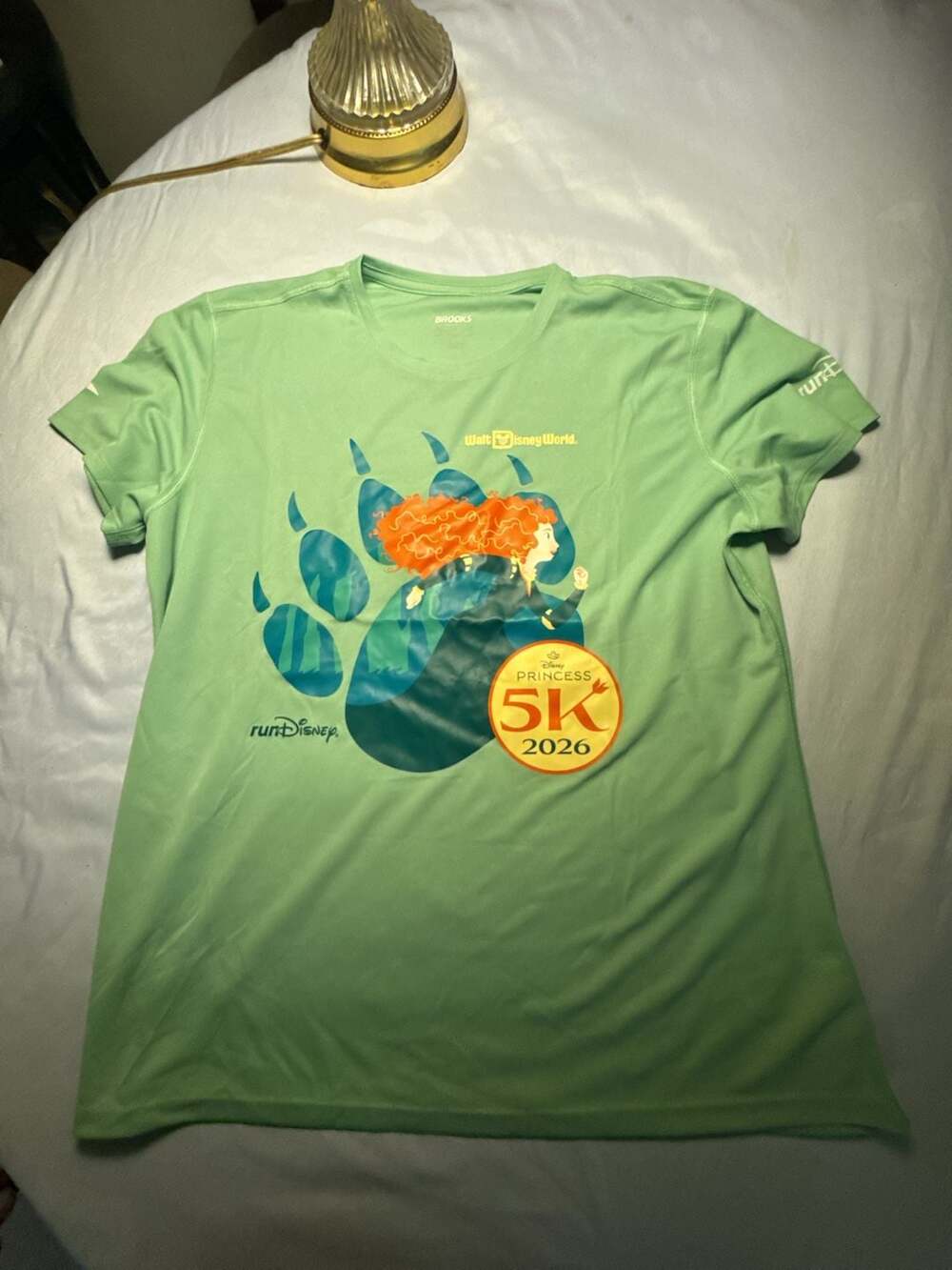 Brooks Walt Disney World  Princess 5K 2026 Merida Running Technical T-Shirt